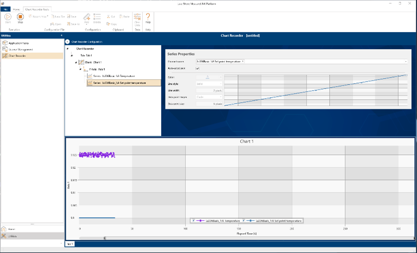 MeasureLINK chart recorder